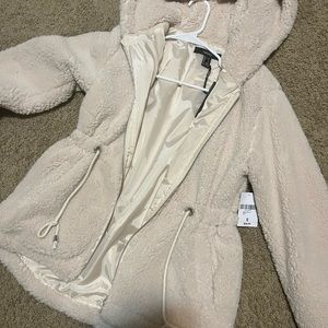 NWT F21 Sherpa jacket